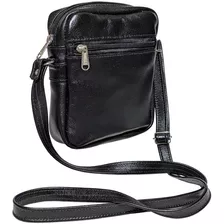 Shoulder Bag Pequena Bolsa Transversal Pochete 100% Couro