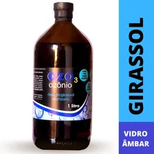  Óleo De Girassol Super Ozonizado Extra Virgem Vidro Âmbar 1l Fragrância Neutra Tipo De Embalagem Vidro Âmbar