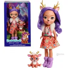 Boneca Enchantimals Danessa Deer A Sprint De 30cm