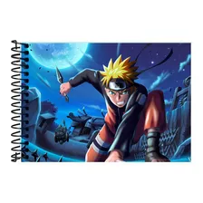 Caderno Desenho Naruto Capa Dura 96 Folhas