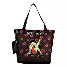 Bolso De Compras De Poliéster Betty Boop Con Monedero, Estil