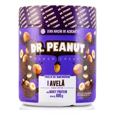 Dr. Peanut Pasta De Amendoim Sabor Avellana En Pote De 600g