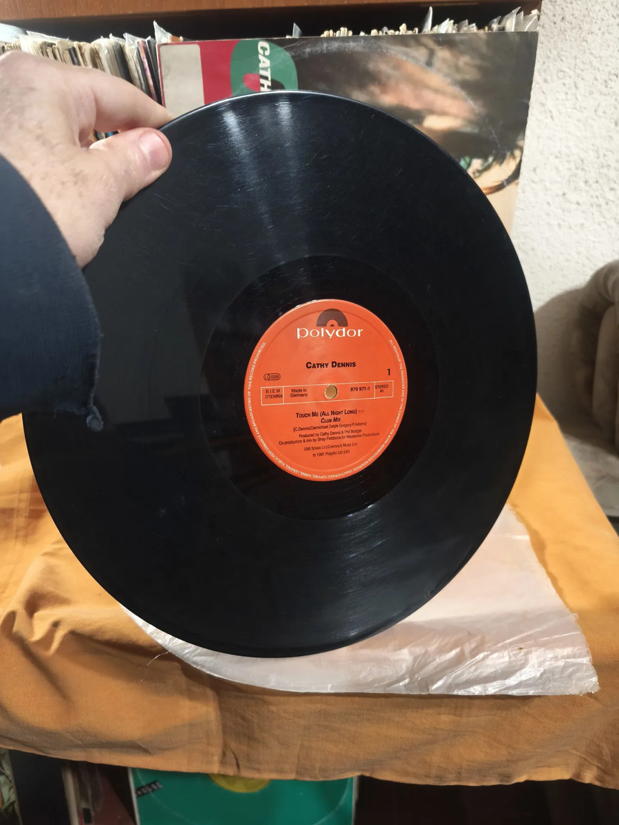 Cathy Dennis - Touch Me (All Night Long) - vinilo 1991