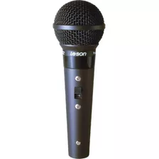 Microfone Le Son Sm 58 Blc Dinâmico Cardioide