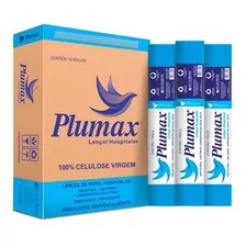 10 Rls Lençol Descartável Celulose Maca 50x50 Plumax C/ Nota