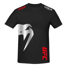 Playera Modelo Dos Venum Ufc Estampado Reflejante