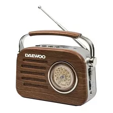 Radio Retro Vintage Daewoo Dirh220 Bluetooth Am Fm