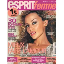 Kylie Minogue: Capa E Matéria Da Esprit Femme (2007)