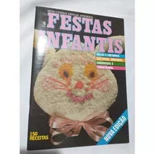 Livro De Receita De Doces Para Festa Infantil, Ano 1983.