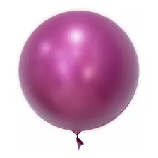 Balão Bubble Cromado Pink 24 (60cm) - Mundo Bizarro