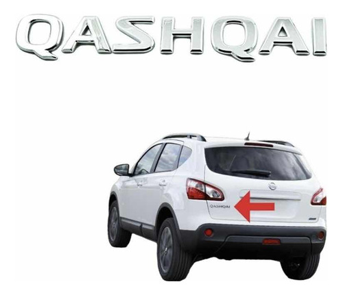 Emblema Qashqai Nissan Foto 4