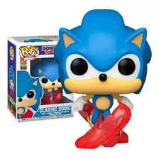 Funko Pop Sonic Clasico Juego 632 Videojuego Azul Hedgehog