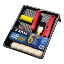 Kit Pintura De Parede Conjunto Completo 6 Peças Atlas