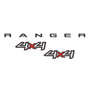 Ford Ranger 2013a2019 Calcomana Ranger 4x4+calca Xls Kitx3u Ford EXPLORER XLS