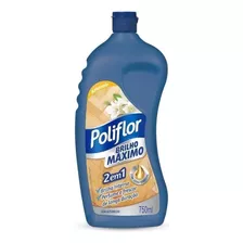 Autobrilho Poliflor Brilho Máximo Amarela Líquida Em Squeeze 750 Ml