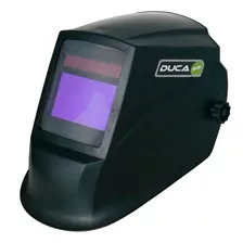 Careta Mascara Soldar Duca Pro Visor 98x60 Mm Modo Amoladora Color Negro