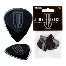 Puas Dunlop John Petrucci Jazz Iii 6pzas Inmed+ Color Negro Tamaño Pesado