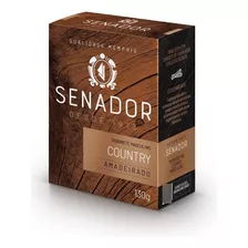 Sabonete Masculino Senador Country Em Barra 130g Amadeirado