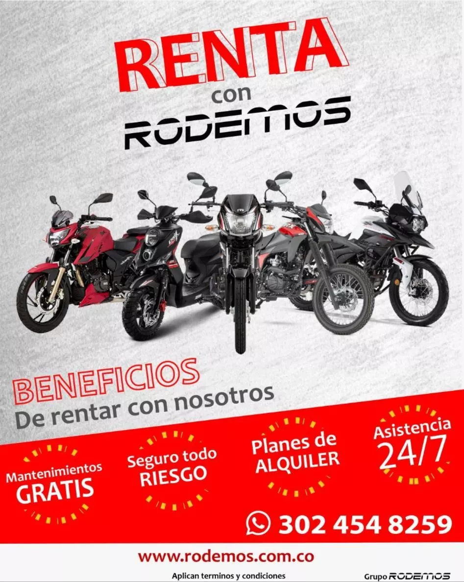 Renta Alquiler De Motos En Medellín