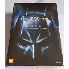 Box Dvd Trilogia Batman - O Cavaleiro Das Trevas 