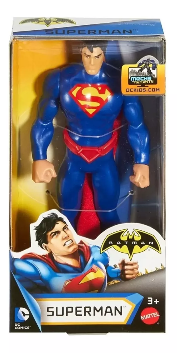 Boneco Superman Liga Da Justiça Mattel 15 Cm