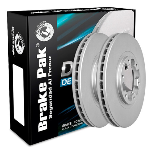 Foto de Discos De Freno Marca Brake Pak Para Nissan Frontier 4x4