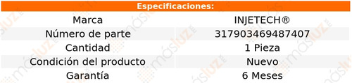 1) Inyector Combustible Pathfinder V6 3.5l 01/04 Injetech Foto 2