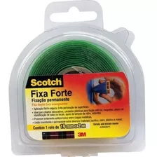 Fita Dupla Face Fixa Forte Transparente 19mm X2m 3m