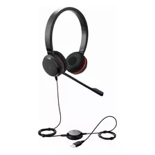 Jabra Headset Con Micróno Evolve 30 Ii Uc Stereo, Alámbrico Color Negro