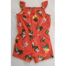 Macacão Carters Original Romper Verão Bebe Menino Manina