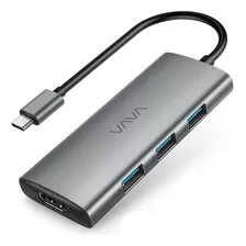 Adaptador Hub Vava 7en1 Usb C Hdmi Para Macbook Pro Air M1