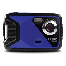 Camara Digital Minolta Mn30wp 21mp 1080p Hd Sumergible Azul