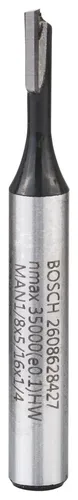 Fresa Router Bosch Ranurar Centro 1 Corte 1/8 2608628427 Dgm