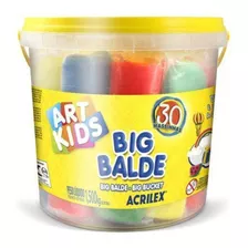 Massinha Art Kids - Kit De Massinhas Big Balde - Acrilex