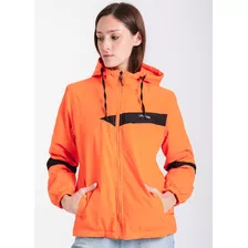 Campera Reversible Inflable Mujer I Run Impermiable 
