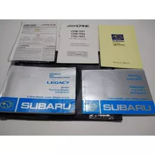 Manual Do Proprietário Subaru Legacy Gx 2.5 2003