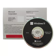 Licencia Windows 11 Pro 64-bit Edition Cd-rom Oem Original