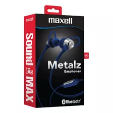 Audifono Microf Bluetooth Metalz Maxell Control Volum Respdr