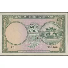 Vietnam Sur 1 Dong Nd1955 P1a