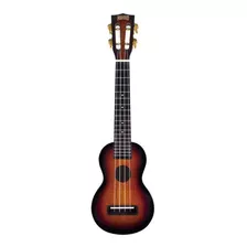 Ukulele Concert Java Scale Neck, 3 Tone Sunburst, With Bag M