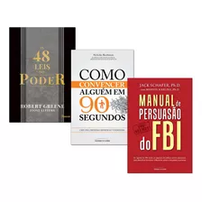 As 48 Leis Do Poder+ Como Convencer + Manual Persuasão Fbi