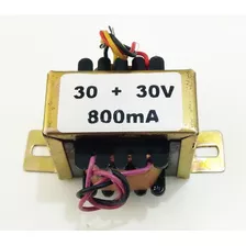 Transformador De Força Pri 110v / 220v Sec 30 + 30v 800ma