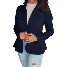 Blazer Feminino Neoprene Várias Cores Promocional Linda