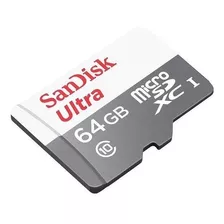 Micro Sdxc 64gb Sandisk Ultra Cl10 - 100mb/s C/nf Original