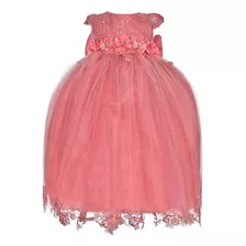 Vestido Para Niña Bebe Paje Bautizo Rous