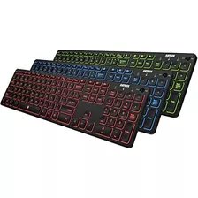 Teclado Inalámbrico Universal De Tamaño Completo Re...