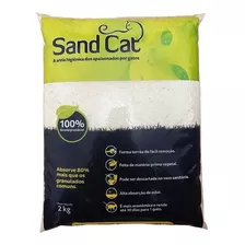 Areia Sanitária Para Gatos Super Premium 100% Biodegradável