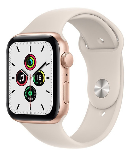 Smartwatch Apple Watch Se Gps Oro 44 Mm Correa Deportiva