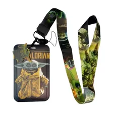 Porta Credencial + Lanyard Yoda Mnadalorian Yh163