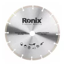 Disco Corte Segmentado Diamantado Ronix 230mm Mármol Granito